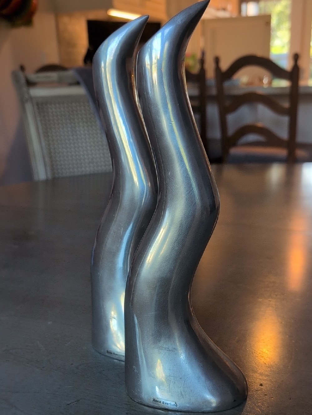 Anna Everluna Decorative Candelsticks. Set Of Two Matching 🕯️